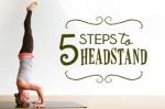 5 steps to headstand from lulu lemon